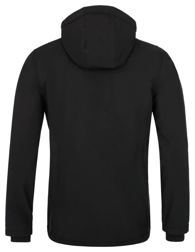 Softshellová bunda dámská Tara černá modré zipy L ODĚVY Sklad18 012-K48W-40-L 8592803029422