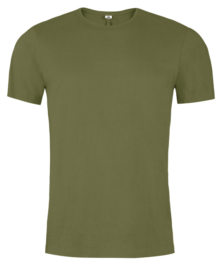Tričko khaki unisex Bonny M ODĚVY Sklad18 015-K75-55-M