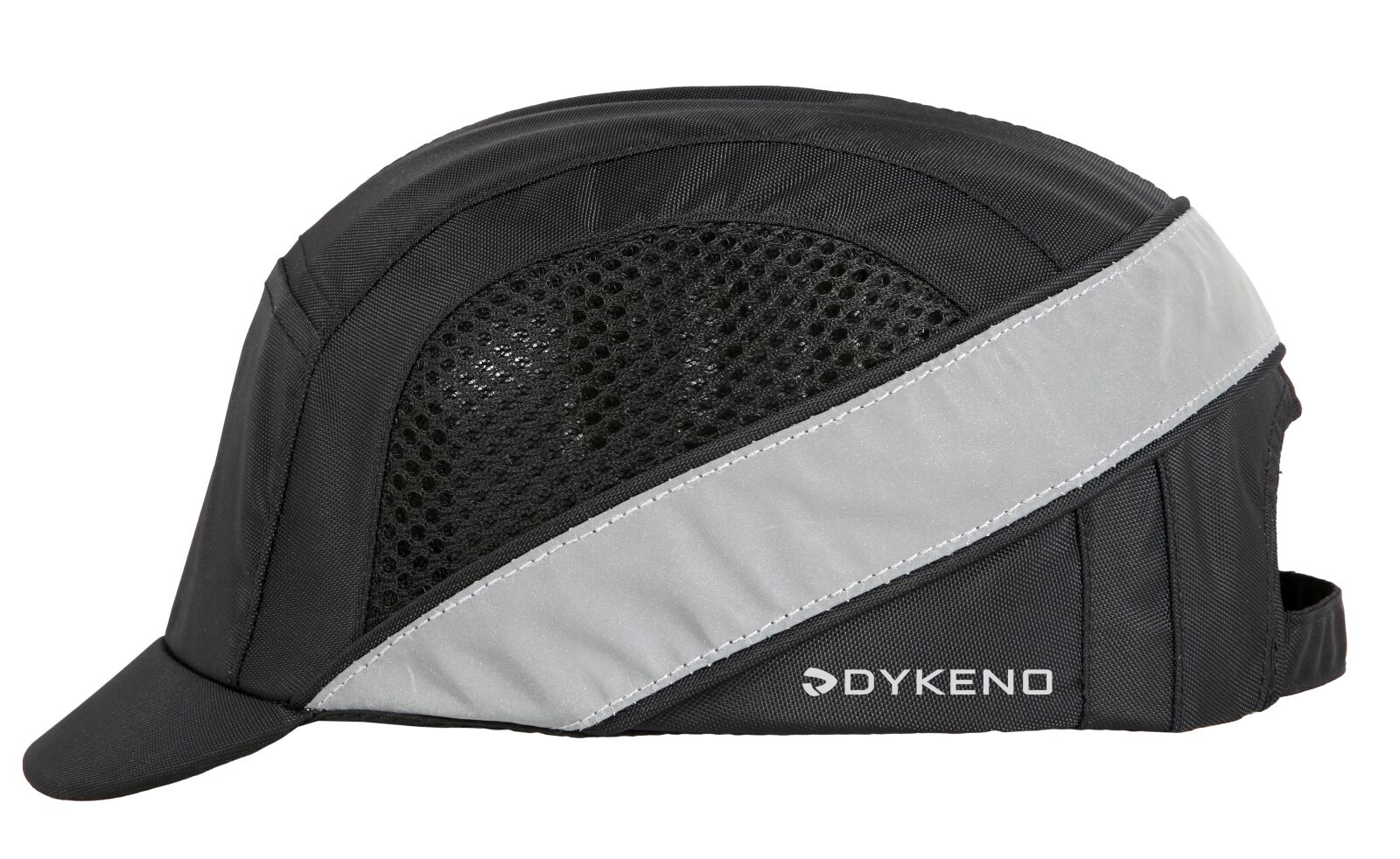 Dykeno ELLPONO ST reflexní čepice s výztuhou zkrácený kšilt černá ODĚVY Sklad18 051-K53 8592803045453