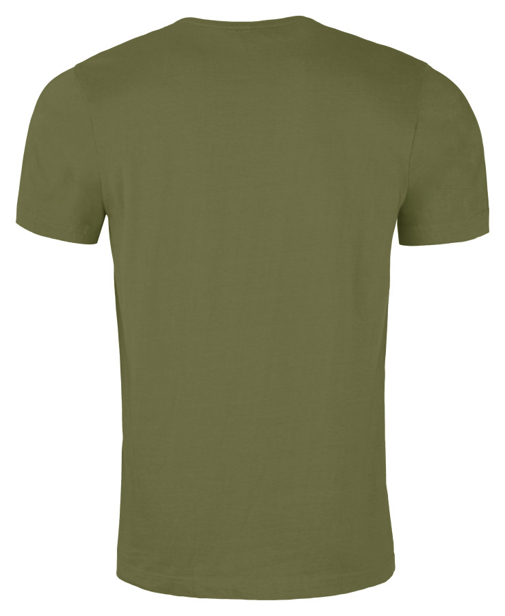 Tričko khaki unisex Bonny M ODĚVY Sklad18 015-K75-55-M