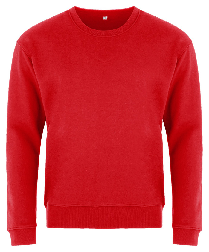 Mikina přes hlavu bez kapuce HOKAS červená XL ODĚVY Sklad18 015-K65-30-XL