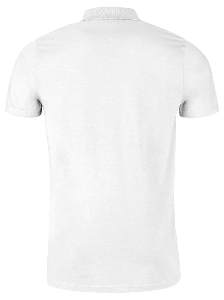 Polokošile pánská Single Jersey hladký úplet bílá Weston M ODĚVY Sklad18 015-K38-02-M