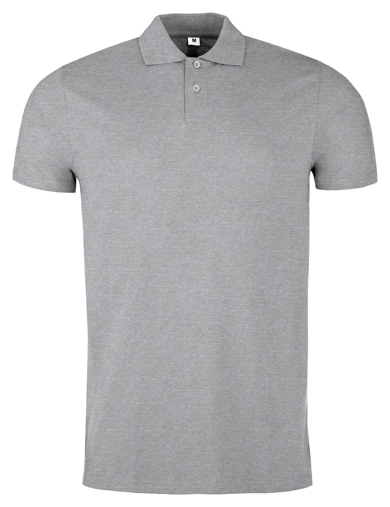 Polokošile pánská Single Jersey hladký úplet tmavě šedý melír Weston XL ODĚVY Sklad18 015-K38-06-XL